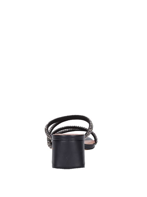 Mules with rhinestones BIBI LOU | 879Z00HGNERO